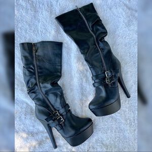 Brand New Charlotte Russe Stiletto Heel Boots 🖤